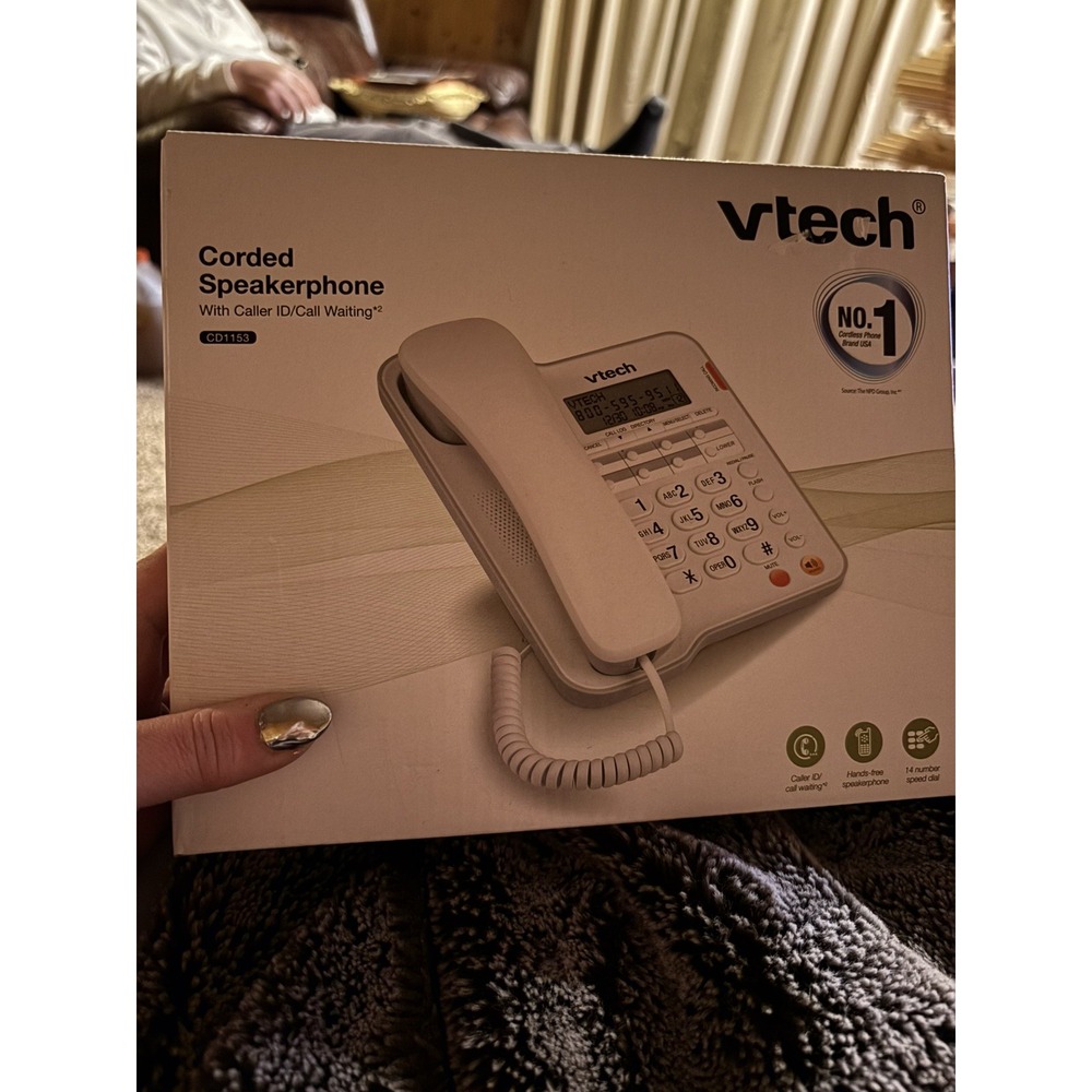 VTech‎ CD1153 Corded Telephone - White